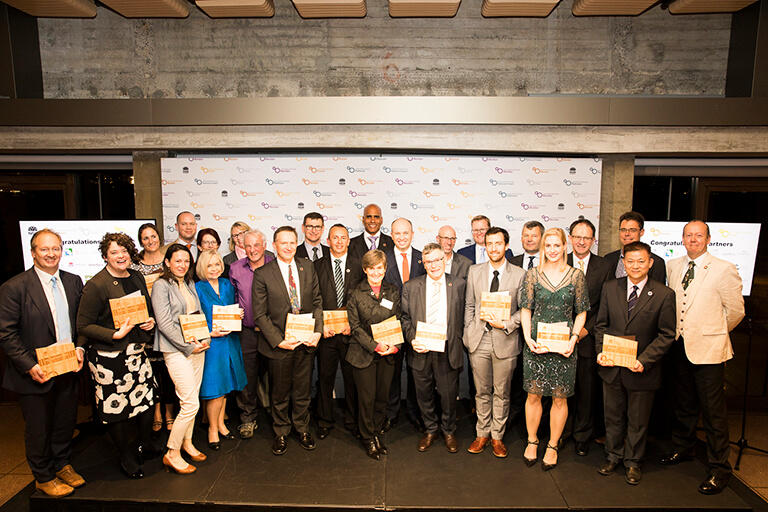 Delegates attend the 2019 Sustainability Advantage Recognition Event held at the Sydney Opera House.
