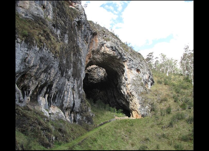 Glory Arch at Yarrangobilly Caves