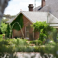 The house at Kentgrove, the site of the Climate Change garden, Goulburn