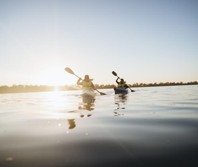 Canoeing, Yanga Lake