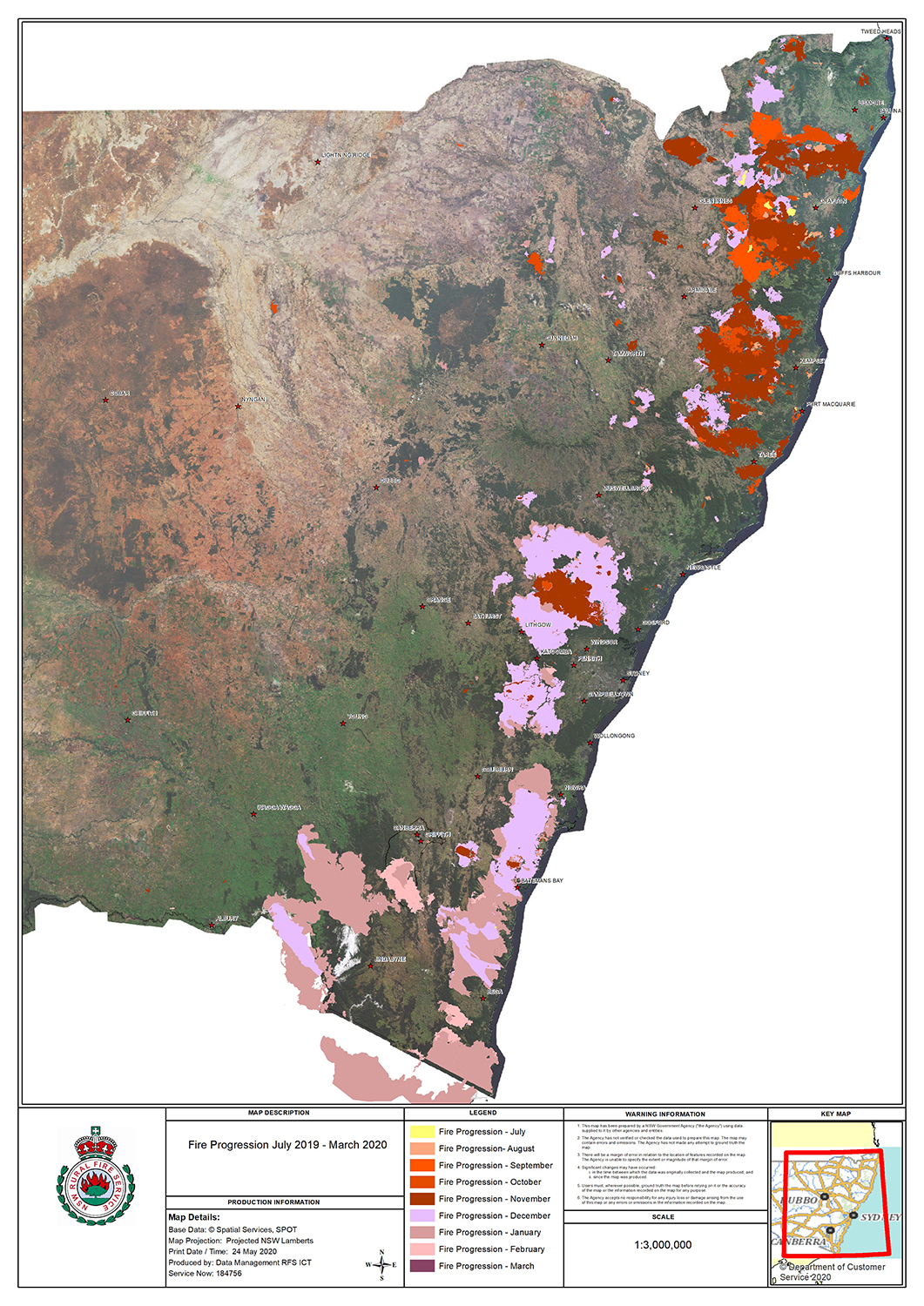 An infographic showing fire progression 