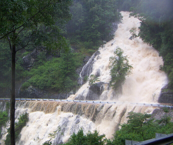 Flooding in Dorrigo