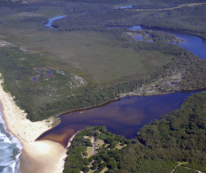 Khappinghat Creek, mangrove and saltmarsh areas