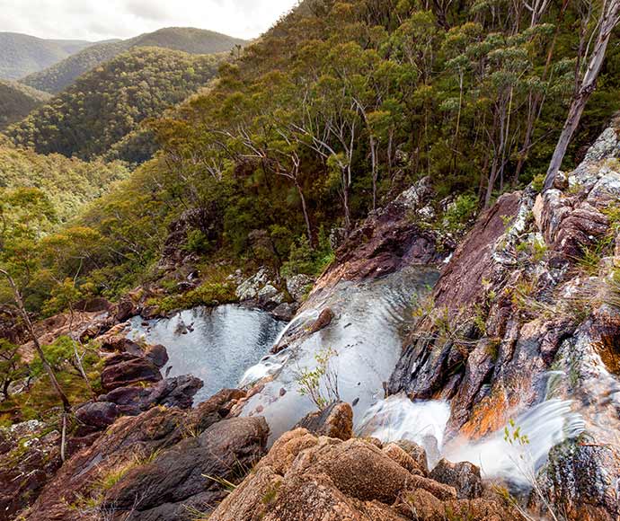 Duffer Creek, Gibraltar Range National Park on the Gibraltar Washpool World Heritage Walk