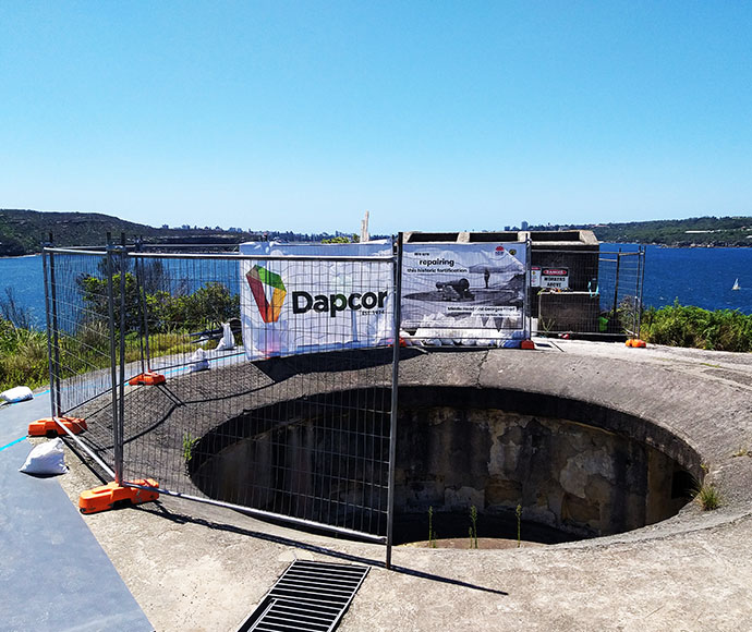 Repairs to the Electric Light Station at the Inner Fort, Middle Head, Sydney Harbour National Park.