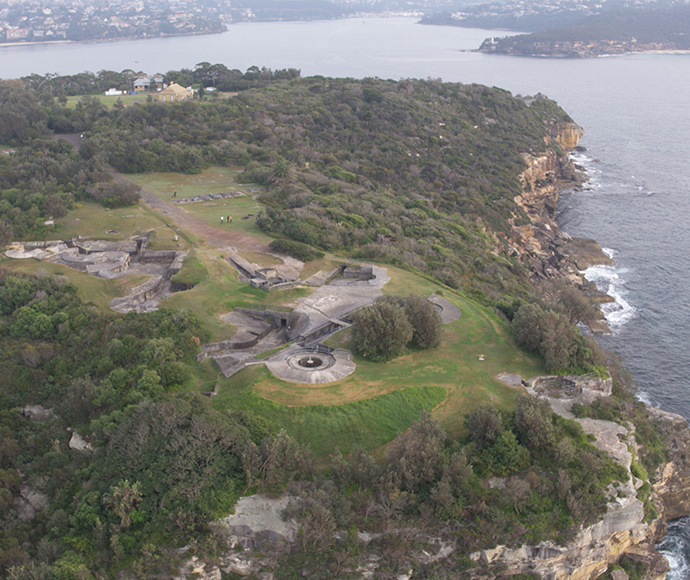 Fortifications at Middle Head, Sydney Harbour National Park