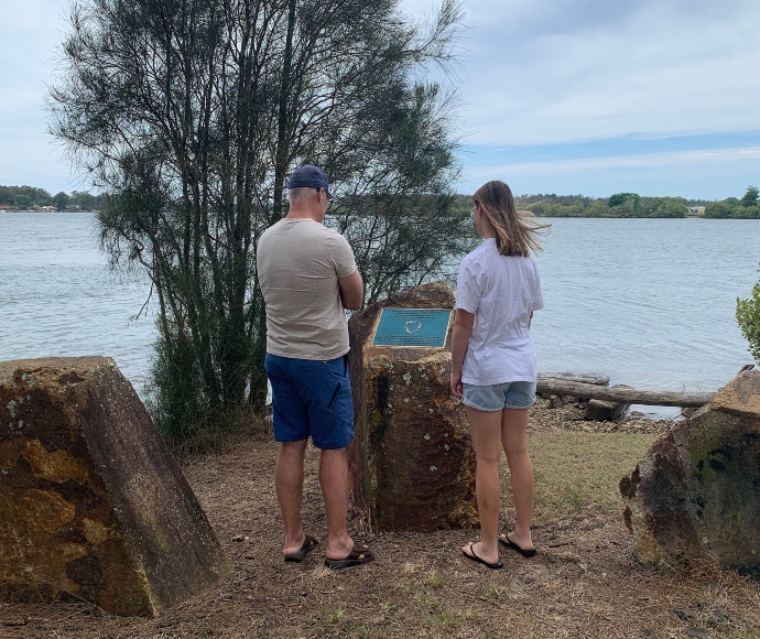 Blackmans Point, north-west of Port Macquarie