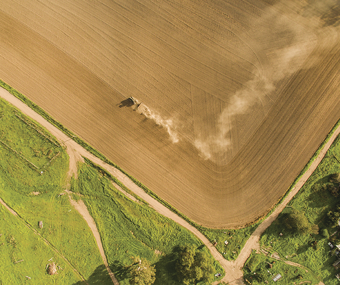 Aerial photo of Bylong Valley, NSW