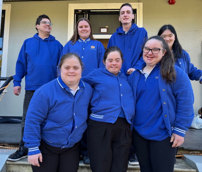 Hotel Etico trainees at Jenolan Caves